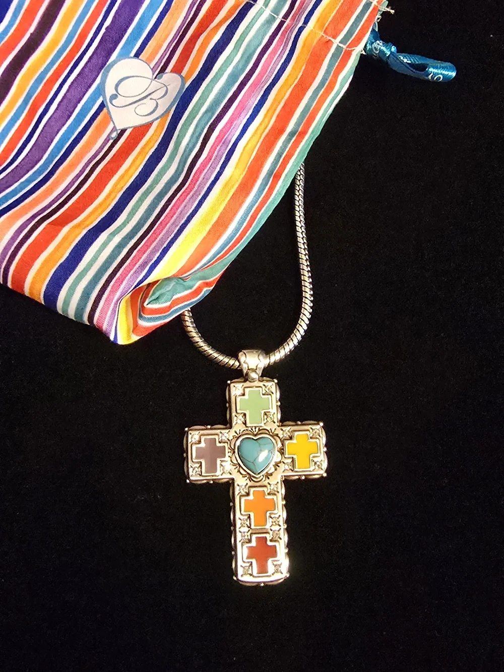 Brighton Loretto Cross Necklace